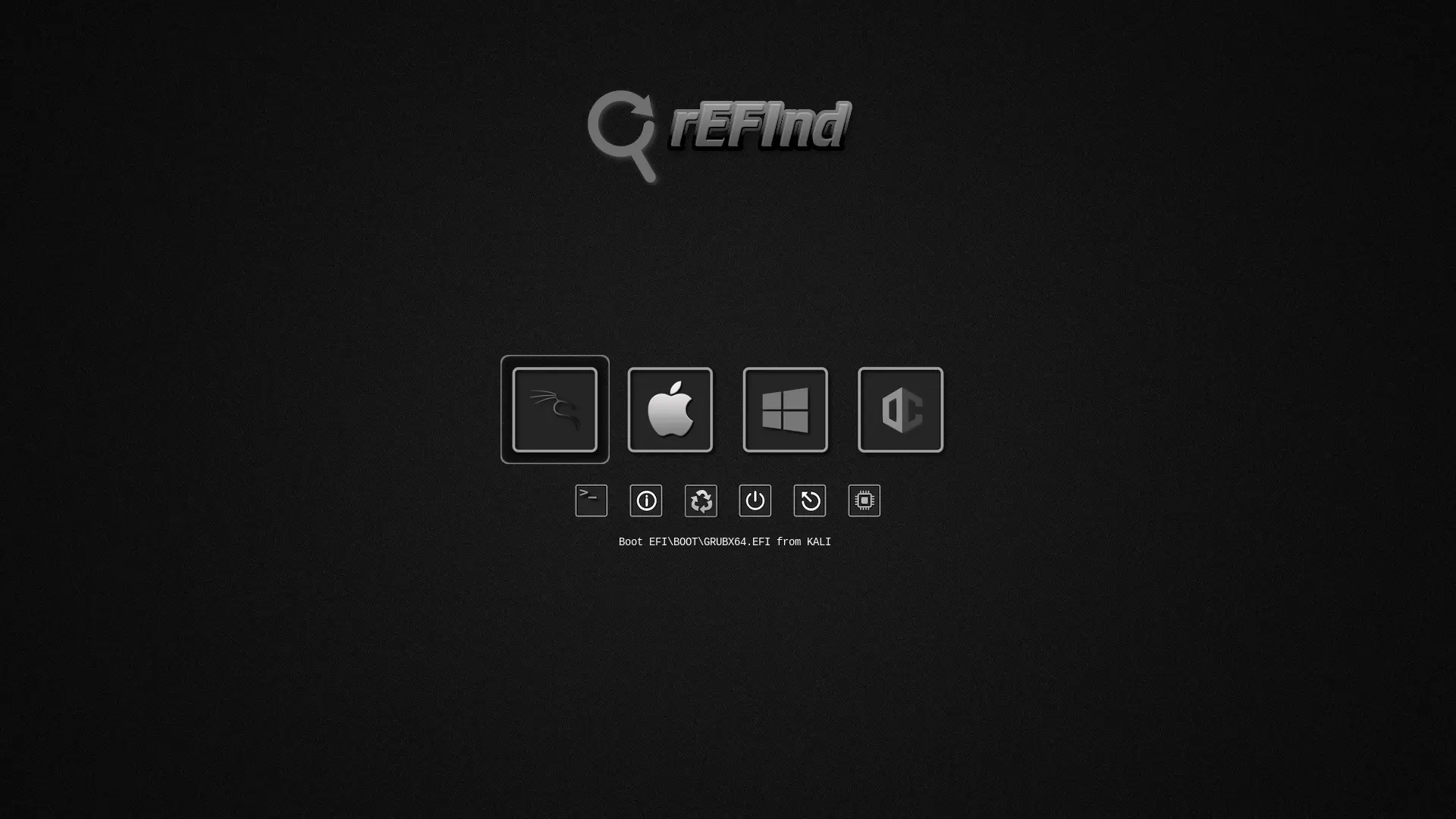 Icon-Set-DarkGrey-Refind - Image 1