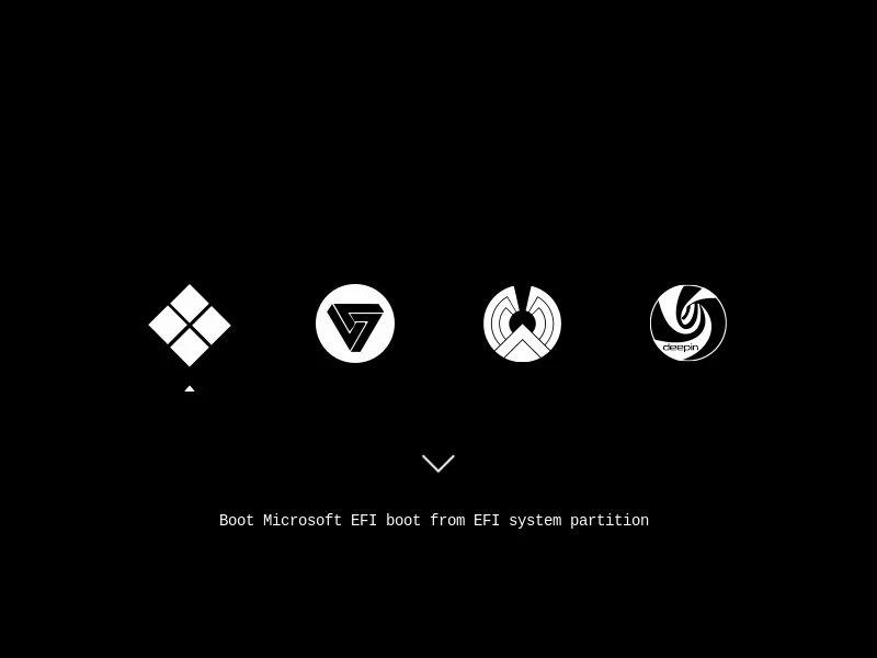 rEFInd-minimal-dark