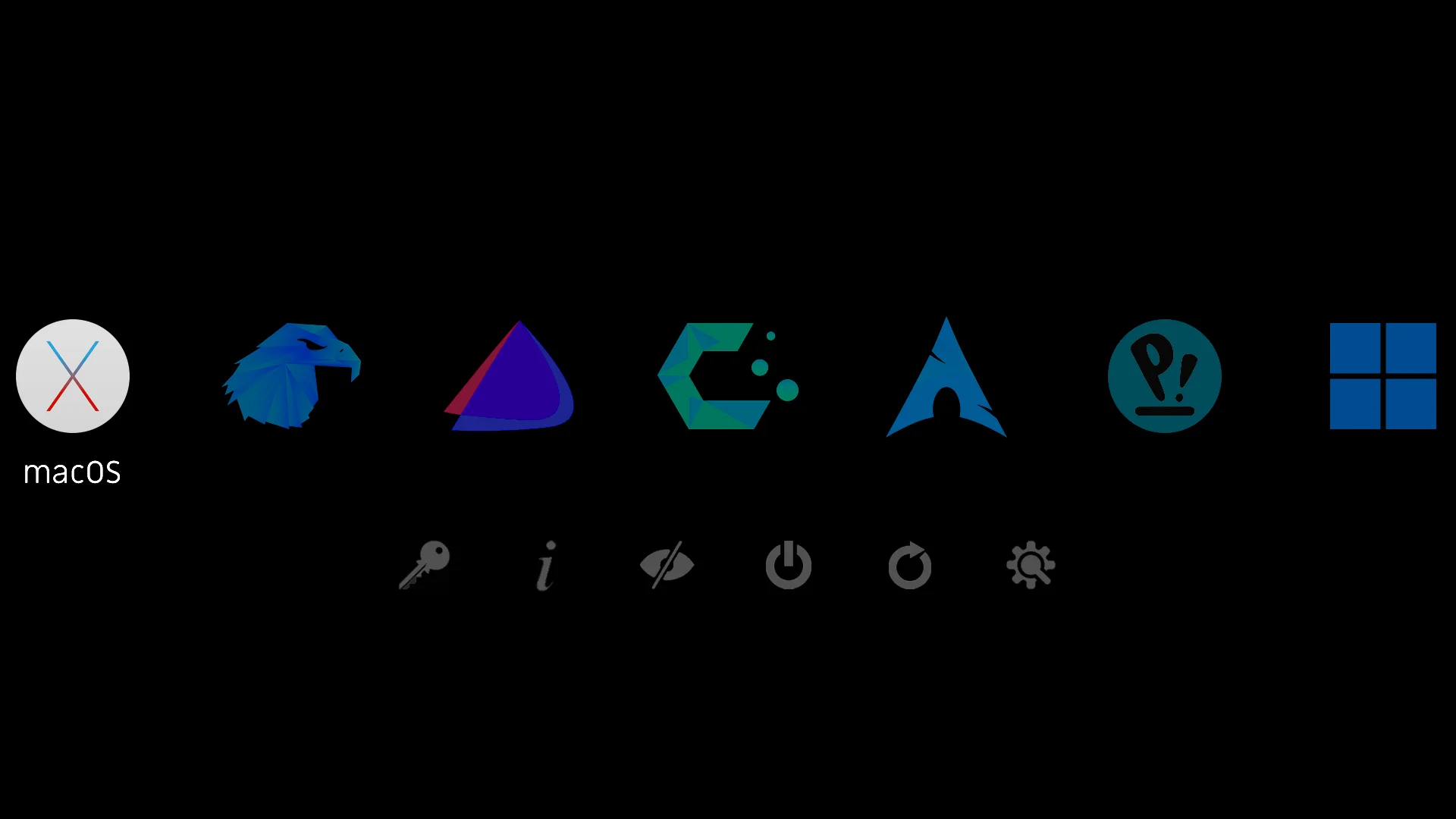 Refind Tricky Transparencies Theme